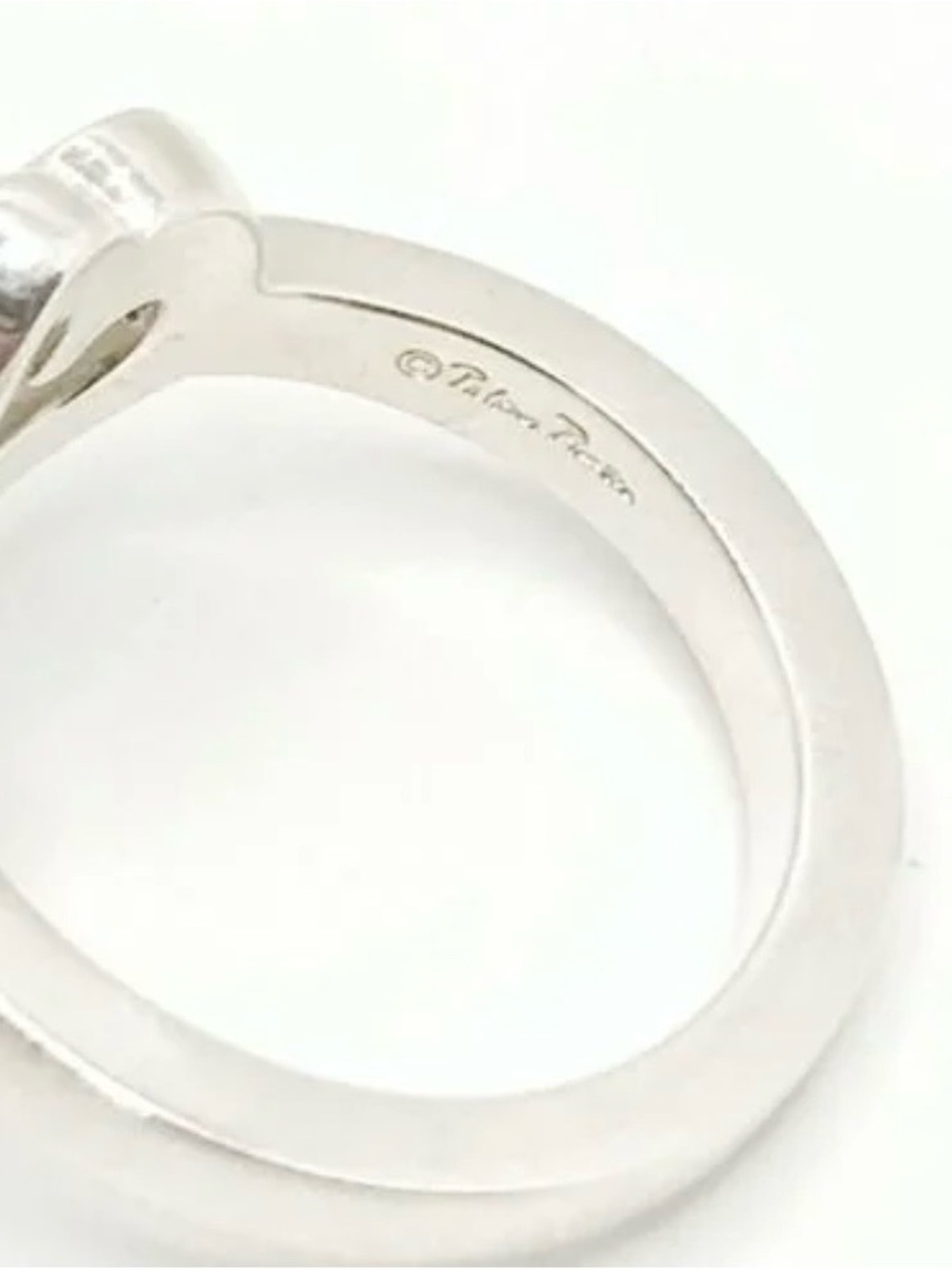 TIFFANY PALOMA PICASSO LOVING HEART DIAMOND RING SIZE 6 - Picture 4 of 5